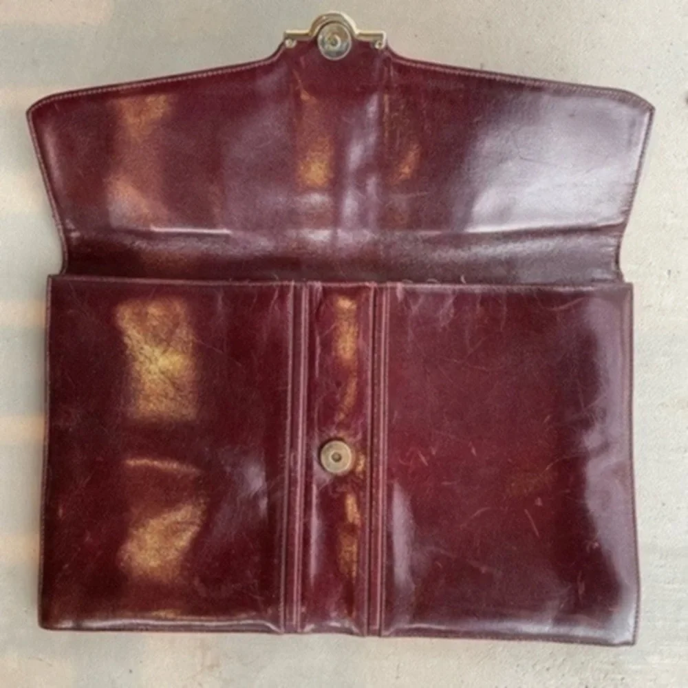 Vintage authentic 80s clutch​​​​